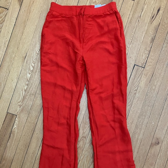 H&M linen blend pants NWOT - Picture 1 of 3
